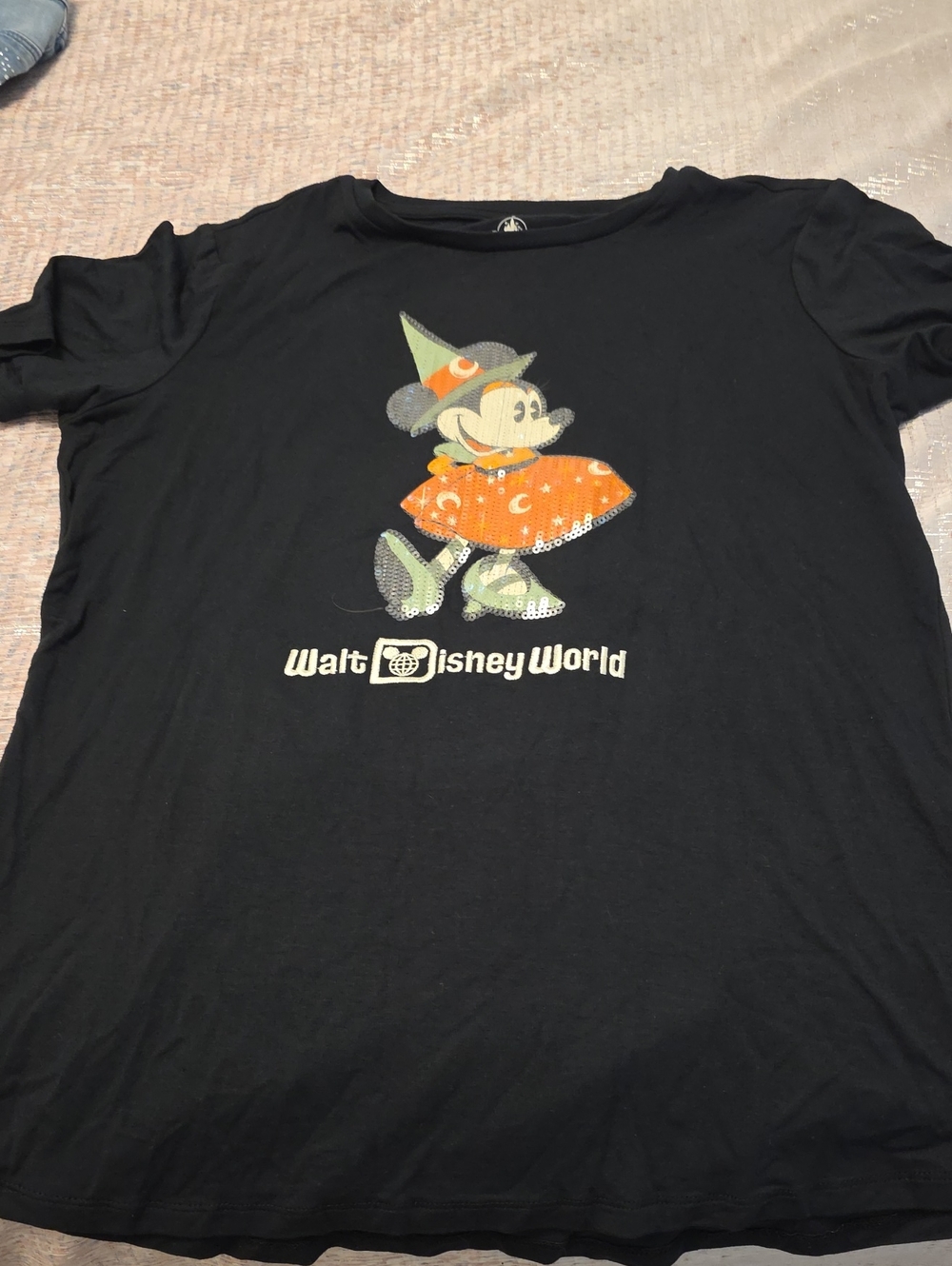 Disney Black Kids' Mickey Mouse Halloween Tee